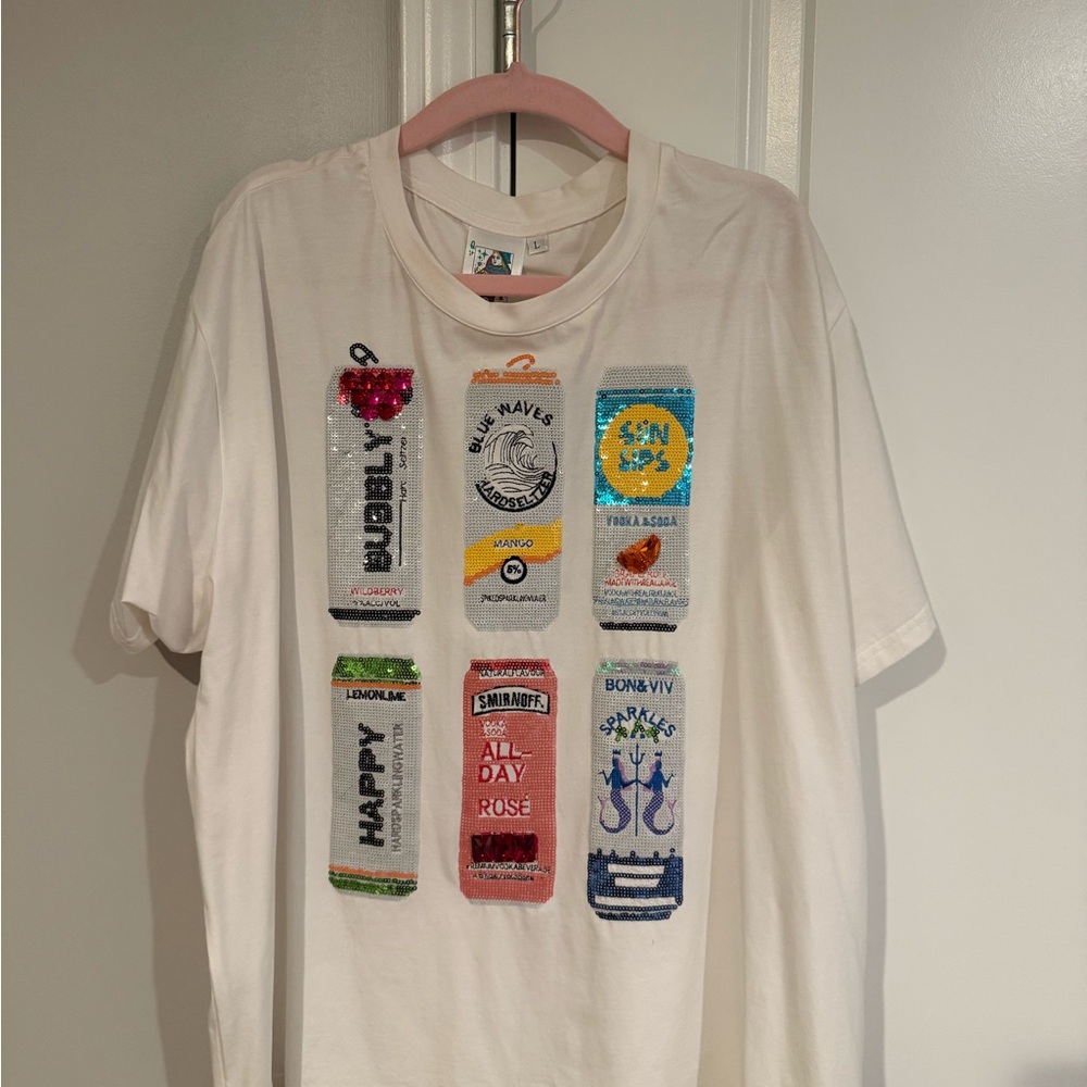 Queen of sparkles seltzer tee
